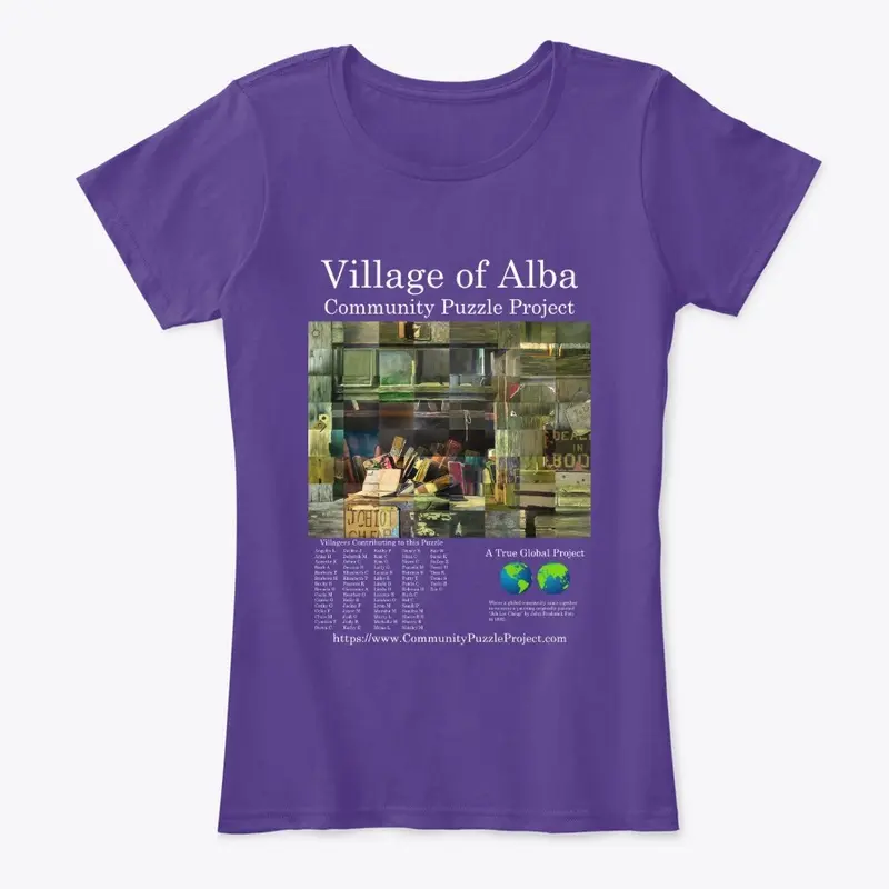 T-Shirts Village of Alba Puzzle Project