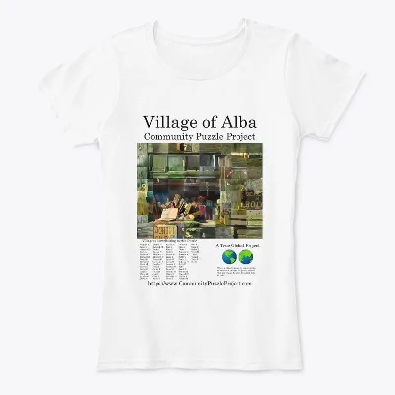 T-Shirts Village of Alba Puzzle Project