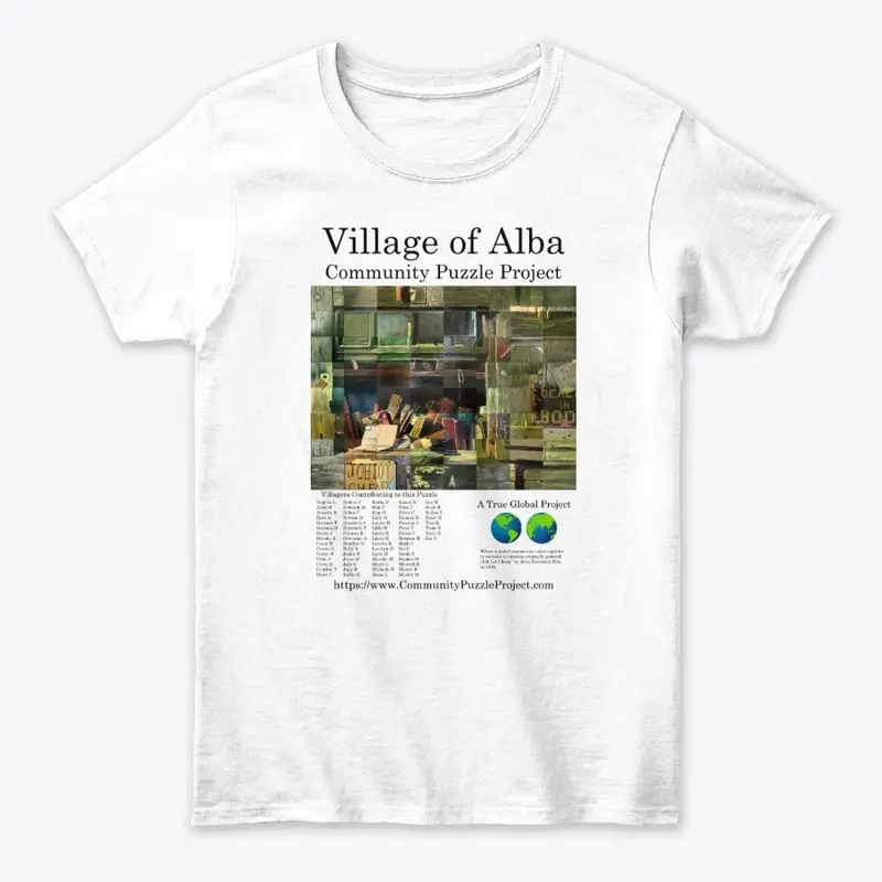 T-Shirts Village of Alba Puzzle Project