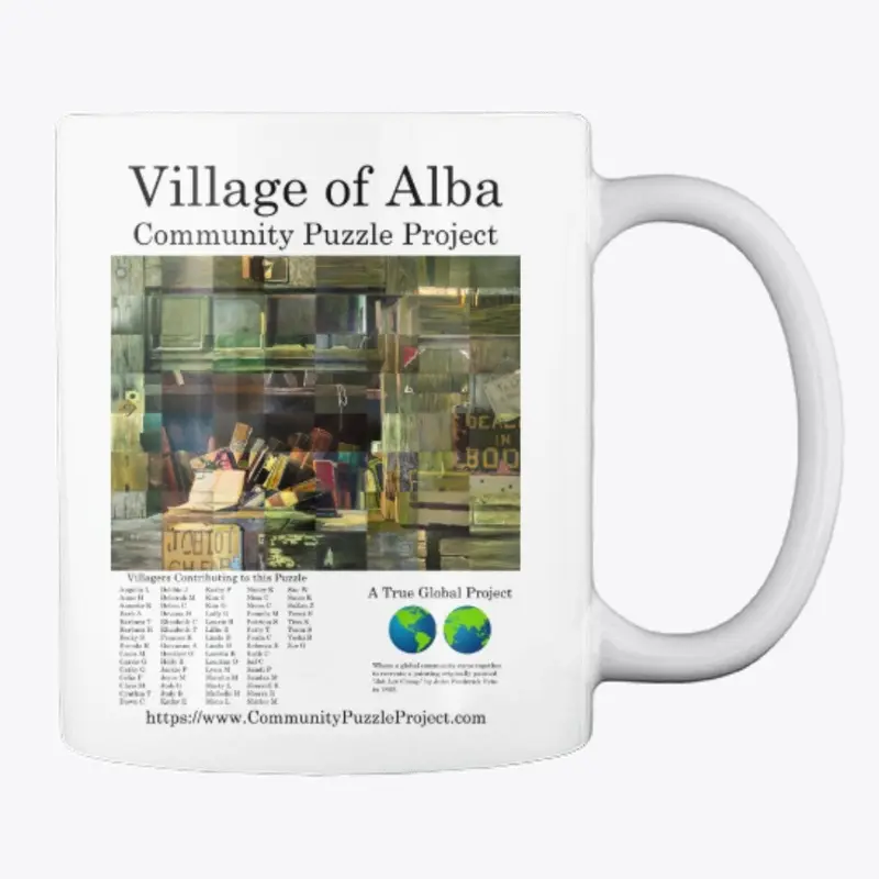 Mugs Village of Alba Puzzle Project