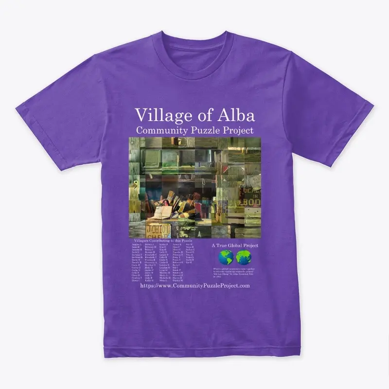 T-Shirts Village of Alba Puzzle Project